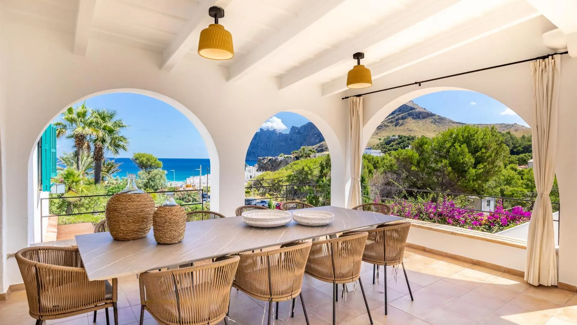 Villa Cavall Bernat Con Vistas Al Mar Cala de Sant Vicenc