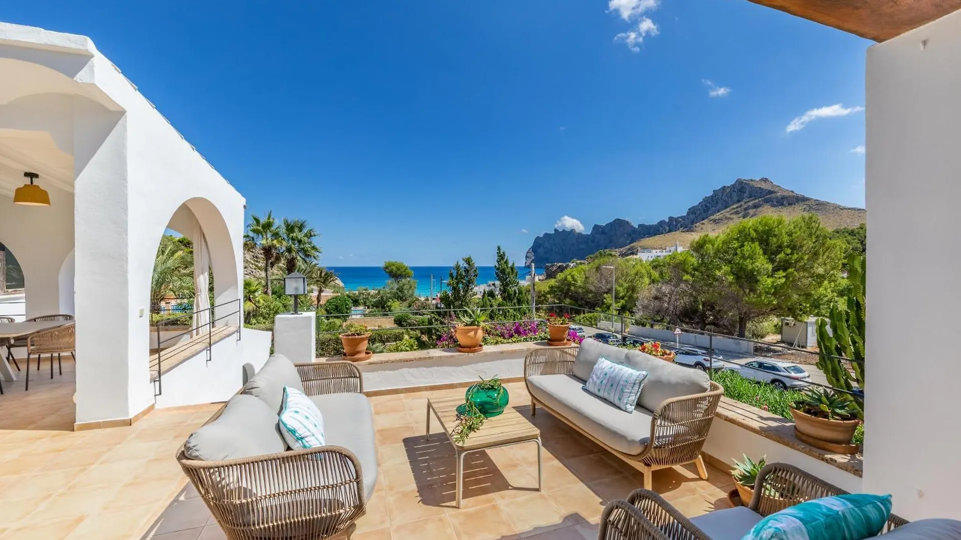 Villa Cavall Bernat Con Vistas Al Mar Cala de Sant Vicenc