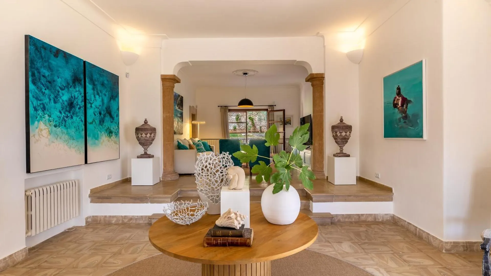 Villa Cavall Bernat Con Vistas Al Mar Cala de Sant Vicenc